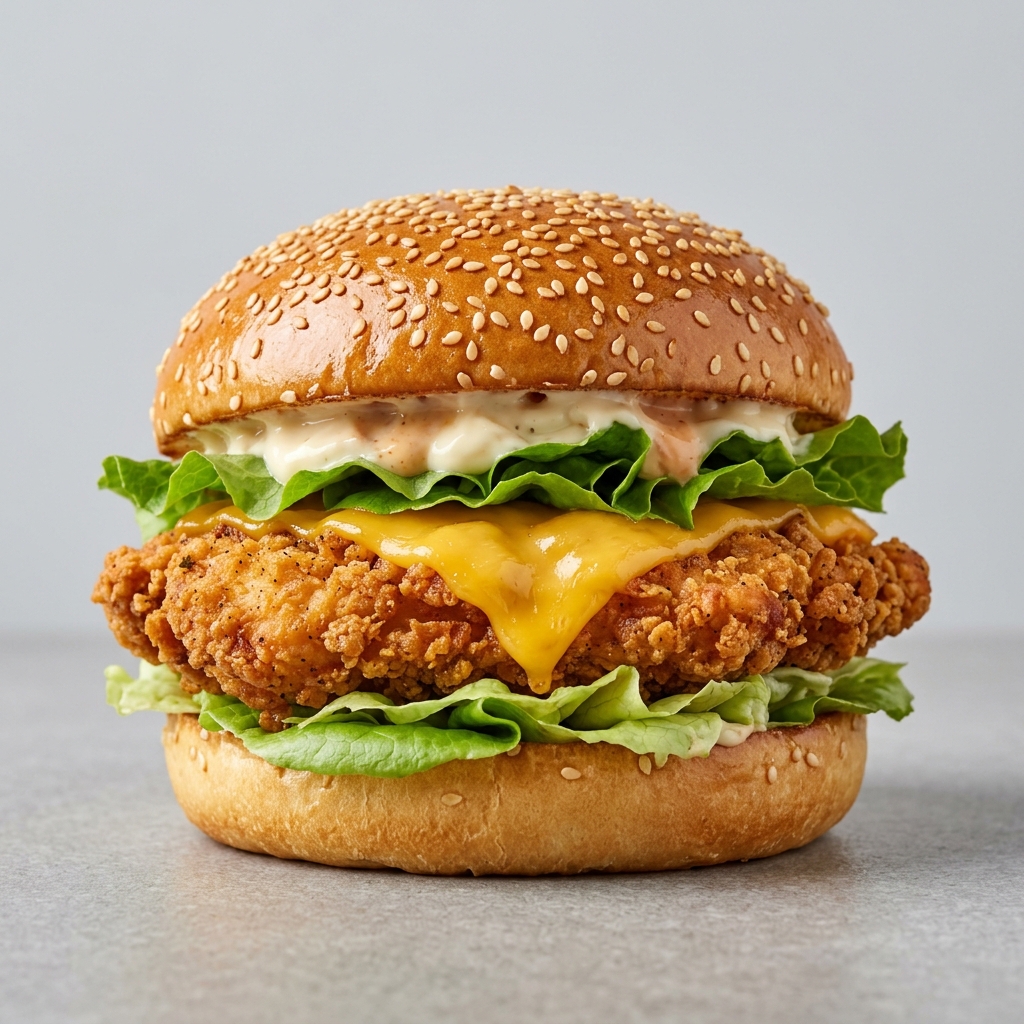CRUNCH Chicken Burger